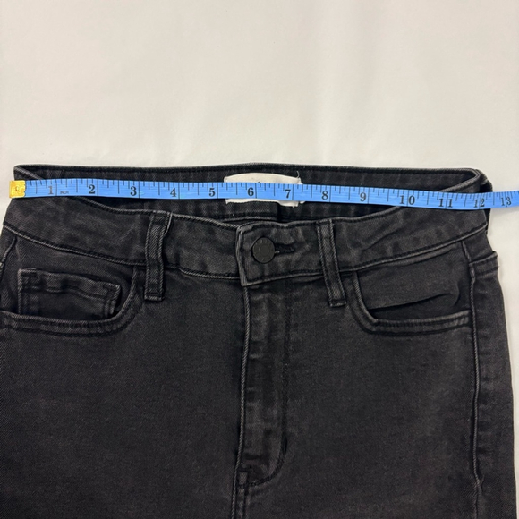 Carly Jean Miller Skinny Jeans Sz 1/25 Washed Black EUC - Picture 2 of 8